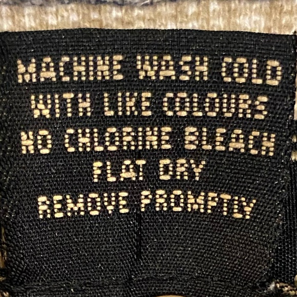 Vintage BOGARI STUDIO/Designed in Italy—Blue & Tan Polo Size L - Picture 8 of 8